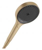 Ручной душ Hansgrohe Rainfinity 130 3jet EcoSmart 26865140 шлифованная бронза/графит