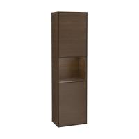 Пенал Villeroy & Boch Finion 418х270х1516 мм петли слева F460GNGN орех/орех