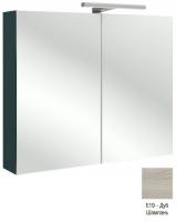 Зеркальный шкаф Jacob Delafon 800х650х143 мм EB796RU-E19 дуб шампань