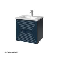 Тумба под раковину Caprigo Modo Terza 60 574х452 мм эмаль 35611EML 061 тёмно-синий