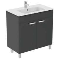 Тумба под раковину Ideal Standard Tempo 800x440 мм E0568TI серый глянец