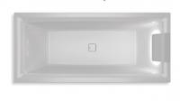Ванна акриловая Riho Still Square BR0200500K00130 LED R подголовник справа 170x75 см BR0200500K00130 белый