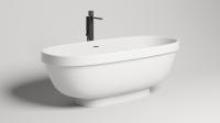 Ванна отдельностоящая Salini Greca S-Stone 180х80 см 103121M белый матовый