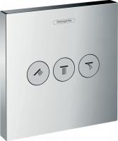 Запорный вентиль Hansgrohe ShowerSelect (внешняя часть для 3 потребителей) 15764000 хром