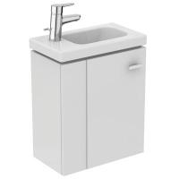 Тумба под раковину Ideal Standard Connect Space 435х250 мм левая E0370WG белый глянец