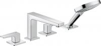 Смеситель для ванны Hansgrohe Metropol на 4 отверстия 32552000 хром