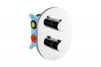 Термостат Ravak Chrome CR 067.00 (внешняя часть для 3 потребителей) X070075 хром