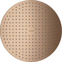 Верхний душ Axor ShowerSolutions 300 2jet 35305310 шлифованное красное золото