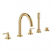 Смеситель для ванны Grohe Atrio на 5 отверстия 19 922 GL3 холодный рассвет