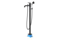 Смеситель для ванны Aquatek Классик напольный AQ1545MB чёрный матовый