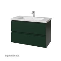 Тумба под раковину Caprigo Forte 90 870х446 мм эмаль 36113EML 063 зелёный