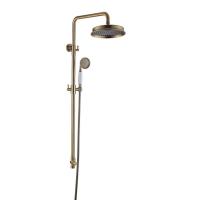 Душевой гарнитур Caprigo Parts тропич.душ с классической лейкой 99-564-vot бронза