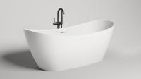 Ванна отдельностоящая Salini Noemi S-Sense 186х81 см 101811G белый глянец