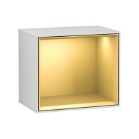 Настенный модуль Villeroy & Boch Finion 418х270х356 мм с зарядной станцией F590HFGF белый глянцевый/матовое золото