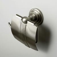 Держатель туалетной бумаги с крышкой WasserKraft Ammer K-7025 никель