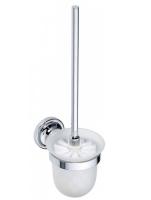 Туалетный ёрш Bemeta Retro подвесной, белая щётка 144313012 хром