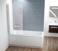 Шторка для ванны Ravak CVS1-80 L 7QL40C00Z1 блестящий/прозрачный