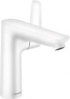 Смеситель для раковины Hansgrohe Talis E 150 ComfortZone 71754700 матовый белый