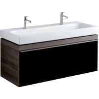 Тумба под раковину Geberit Citterio 1184х504х554 мм 500.566.JJ.1 тёмный дуб/чёрный