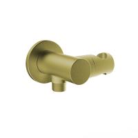 Шланговое подсоединение с держателем Paini 50PJ480TT матовое золото