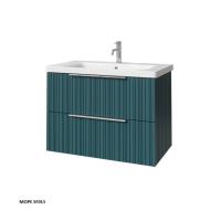 Тумба под раковину Caprigo Rain 80 770х446 мм (2 ящика) 36512 SF-013 море