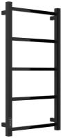 Полотенцесушитель электрический Стилье Формат 26 800х400 мм левый 17527-8040 чёрный