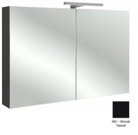 Зеркальный шкаф Jacob Delafon 1050х650х143 мм EB787RU-M61 чёрный матовый