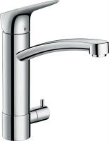 Смеситель для кухни Hansgrohe Logis 220 ComfortZone с запорным вентилем 71834000 хром
