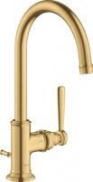 Смеситель для раковины Axor Montreux 210 ComfortZone 16517250 шлифованное золото