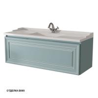 Тумба под раковину Caprigo Ponza-A 120 1190х469 мм 13515 В065 бело-голубой