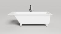Ванна встраиваемая Salini Caskata Kit S-Sense 180x80 см 104513G белый глянец