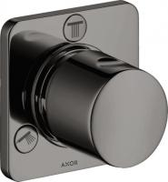Запорный/переключающий вентиль Axor Citterio M Trio/Quattro (внешняя часть) 34920330 полированный чёрный хром
