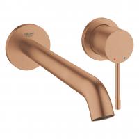 Смеситель для раковины Grohe Essence L-Size настенный (внешняя часть) 19 967 DL1 тёплый закат матовый