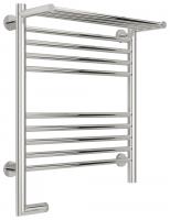 Полотенцесушитель электрический Сунержа Богема с полкой 2.0 600х500 мм левый 00-5206-6050 хром