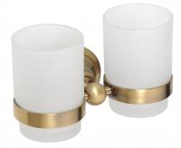 Стакан двойной Bemeta Retro 144110027 бронза