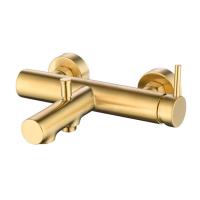 Смеситель для ванны Caprigo Don 53-011-BRG матовое золото