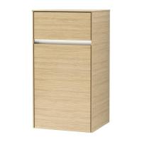 Боковой шкафчик Villeroy & Boch Collaro 404x748 мм петли справа, с подсветкой C032L1VJ северный дуб