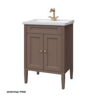 Тумба под раковину Caprigo Albion Concept 60 586х450 мм (2 двери) 34010 TP809 шоколад