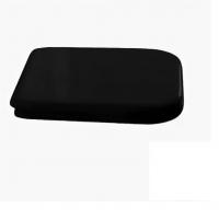 Сиденье с крышкой для унитаза Kerasan Waldorf 4186 04 чёрный/бронза