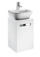 Тумба под раковину Roca The Gap 445х390 мм плёнка ZRU9302735 белый матовый