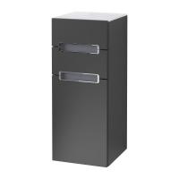 Тумба Villeroy & Boch Subway 2.0 354х370 мм A7131SFP серый глянцевый