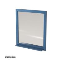 Зеркало Caprigo Albion 726х815 мм с полкой 10331 В036 голубой