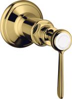 Запорный вентиль Axor Montreux (внешняя часть) 16872990 полированное золото